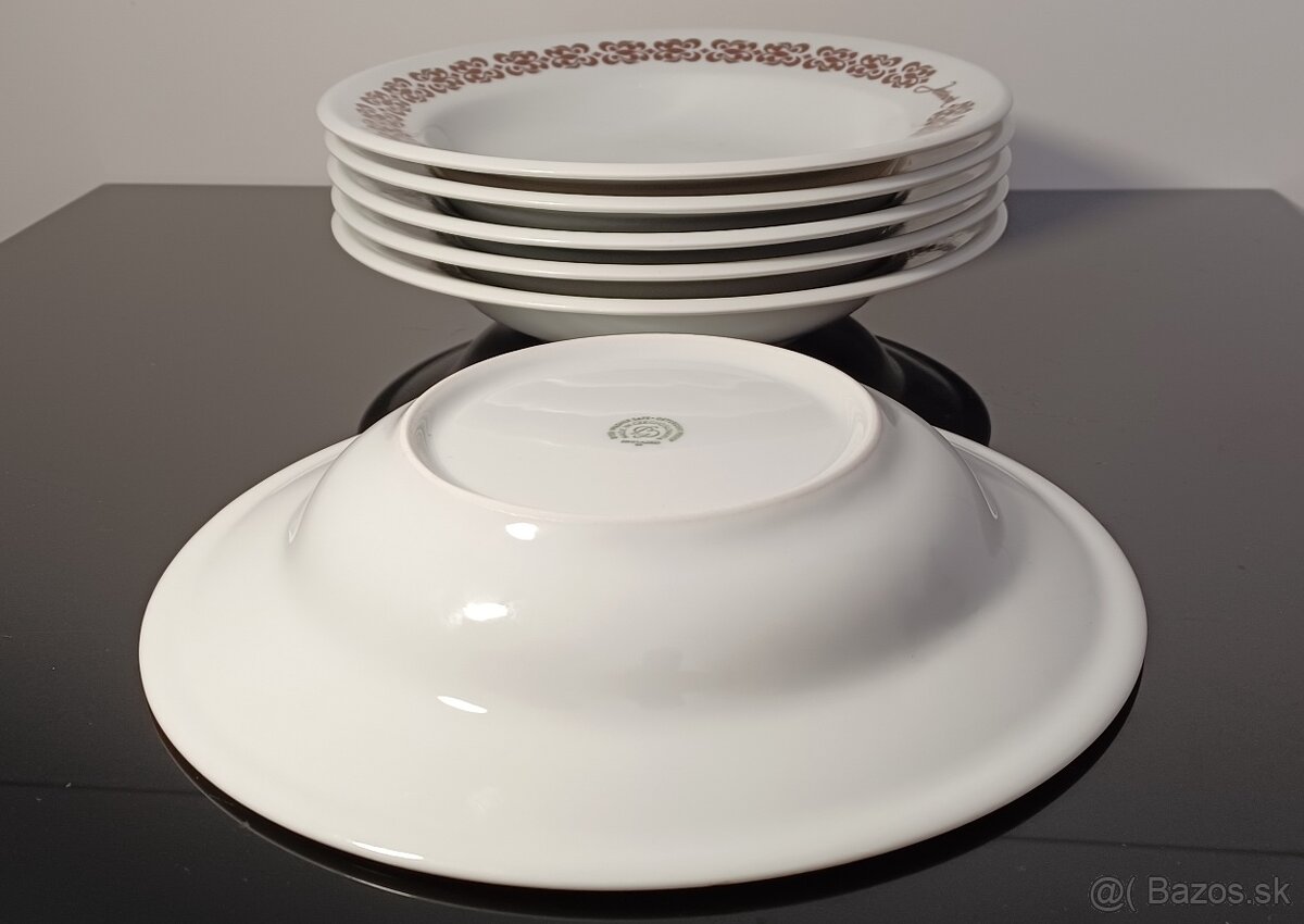 Retro reštauračné taniere Jednota - 10