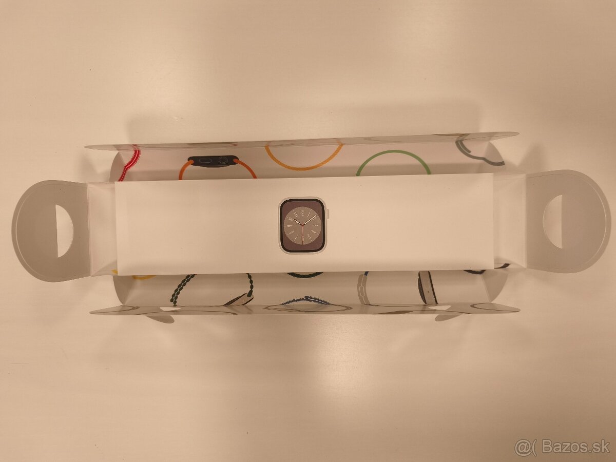 Apple Watch Series 8 (45 mm) – výborný stav, komplet prísluš - 10