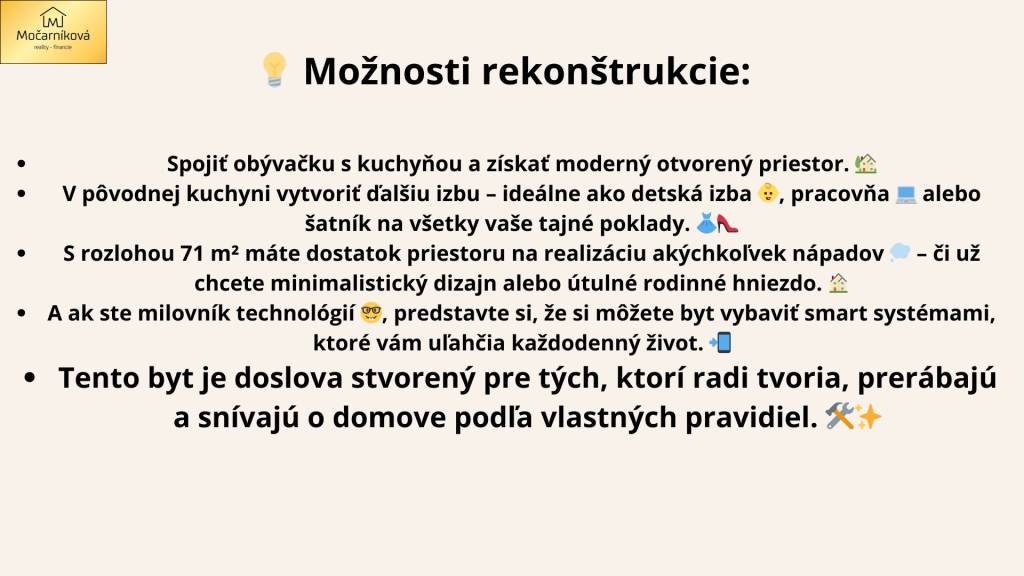 Na predaj: 2-izbový 71m2 byt v Púchove. - 10