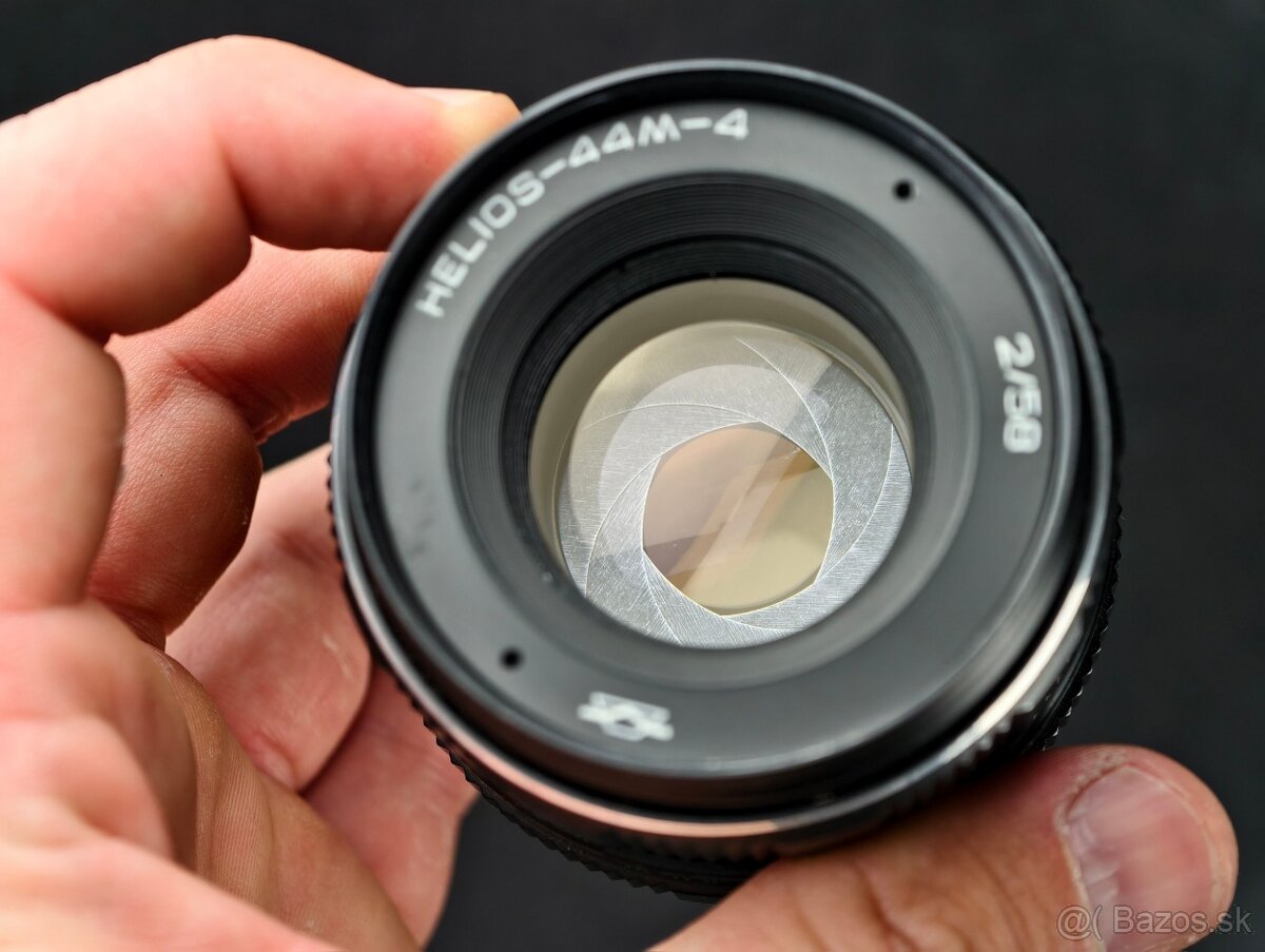 HELIOS 44M-4 58mm f2 M42 KMZ TOP + příslušenství - 10