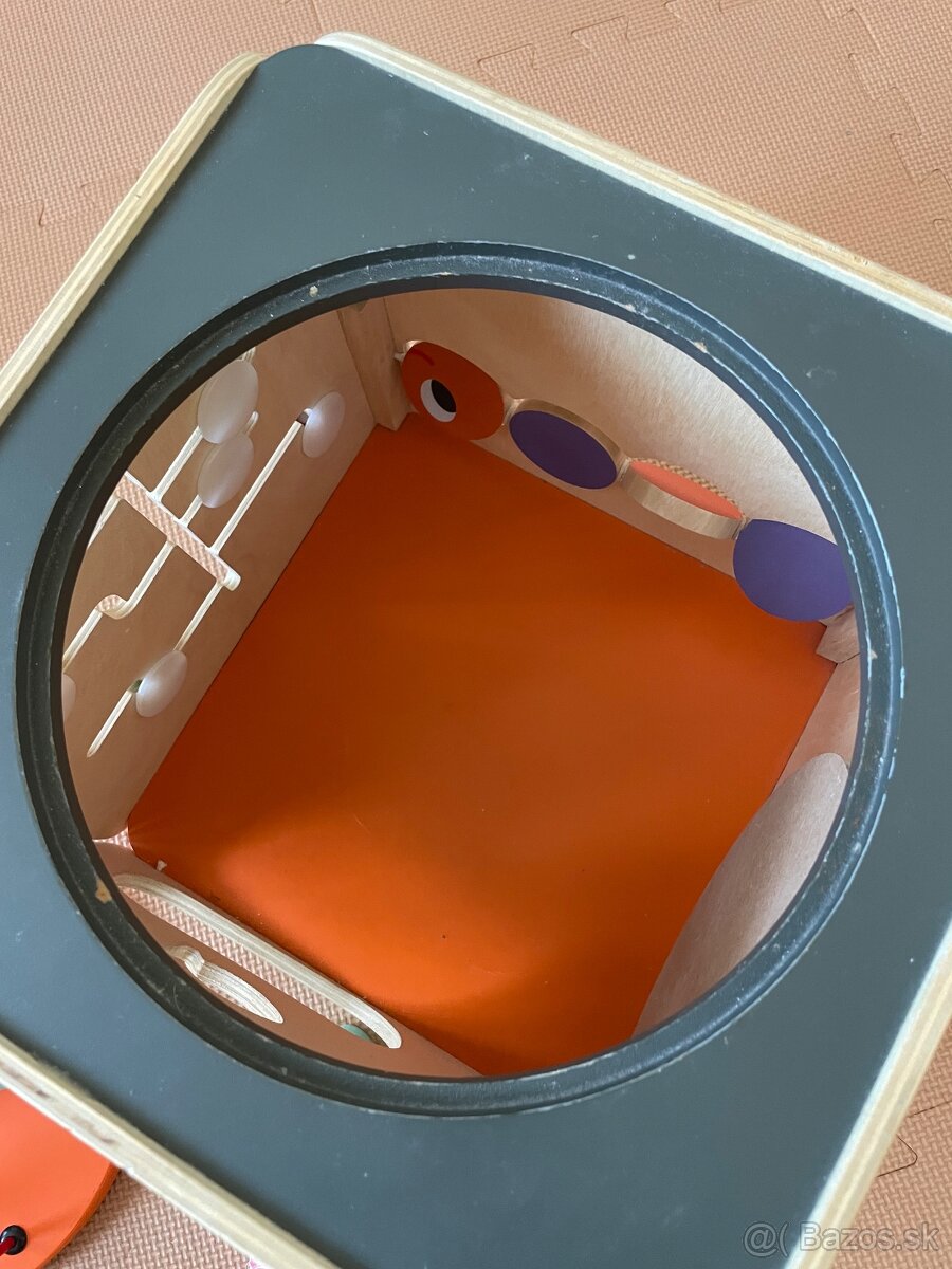 Janod drevená didaktická kocka s labyrintom - 10