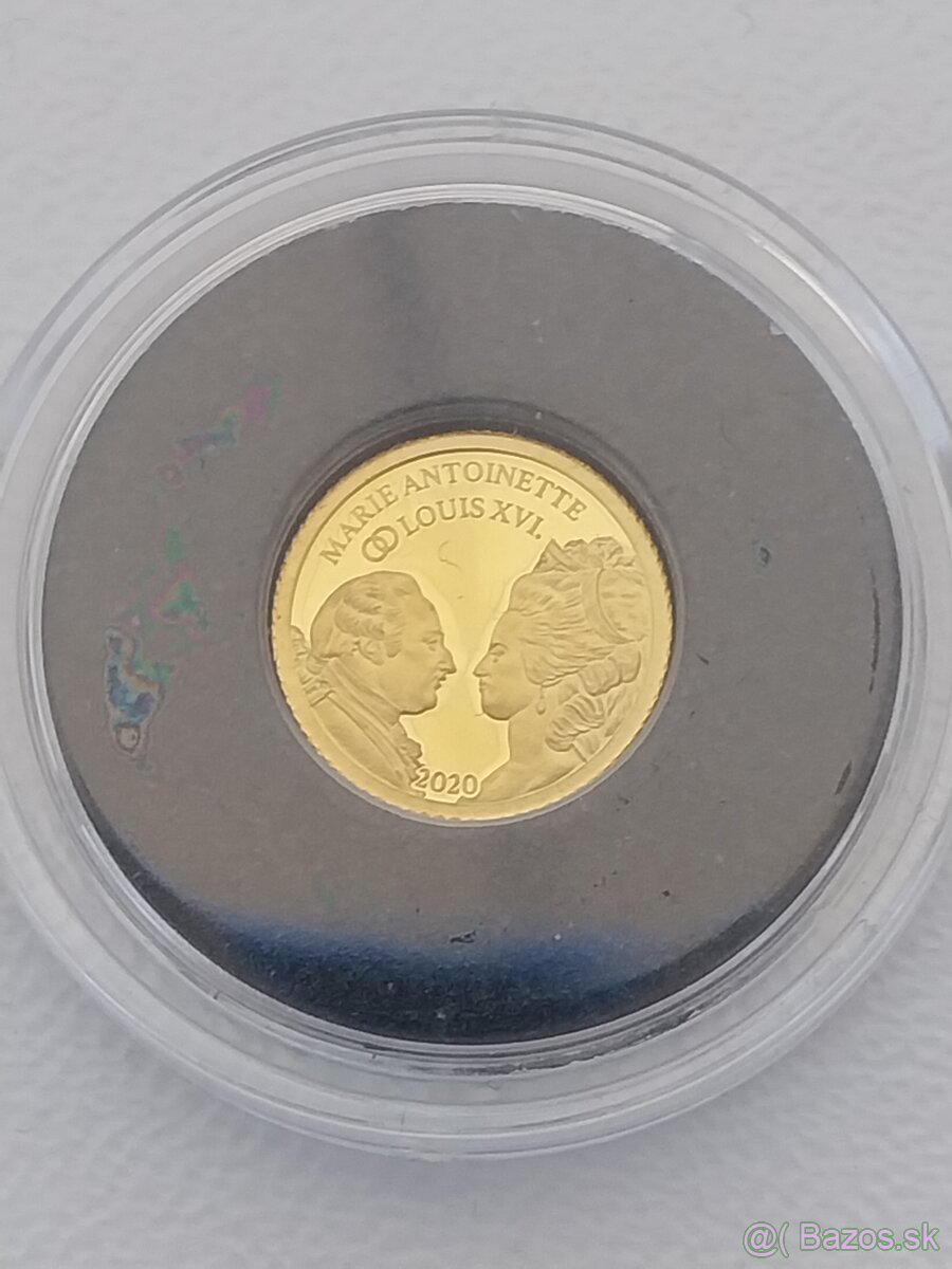 Zlaté investičné 0,5 gramove mince - 10