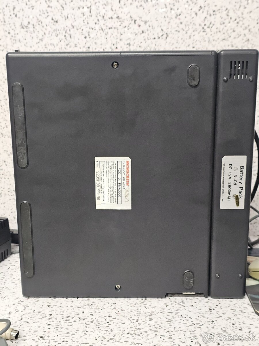 386 LAPTOP 》RARE VINTAGE HARDWARE 》HIGHSCREEN 386DX-33 - 10