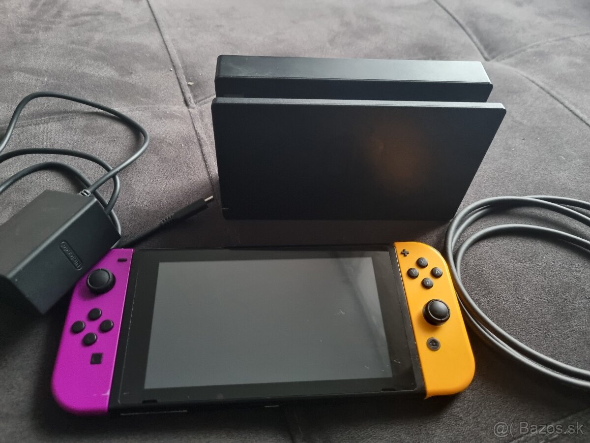 Nintendo switch +príslušenstvo - 10