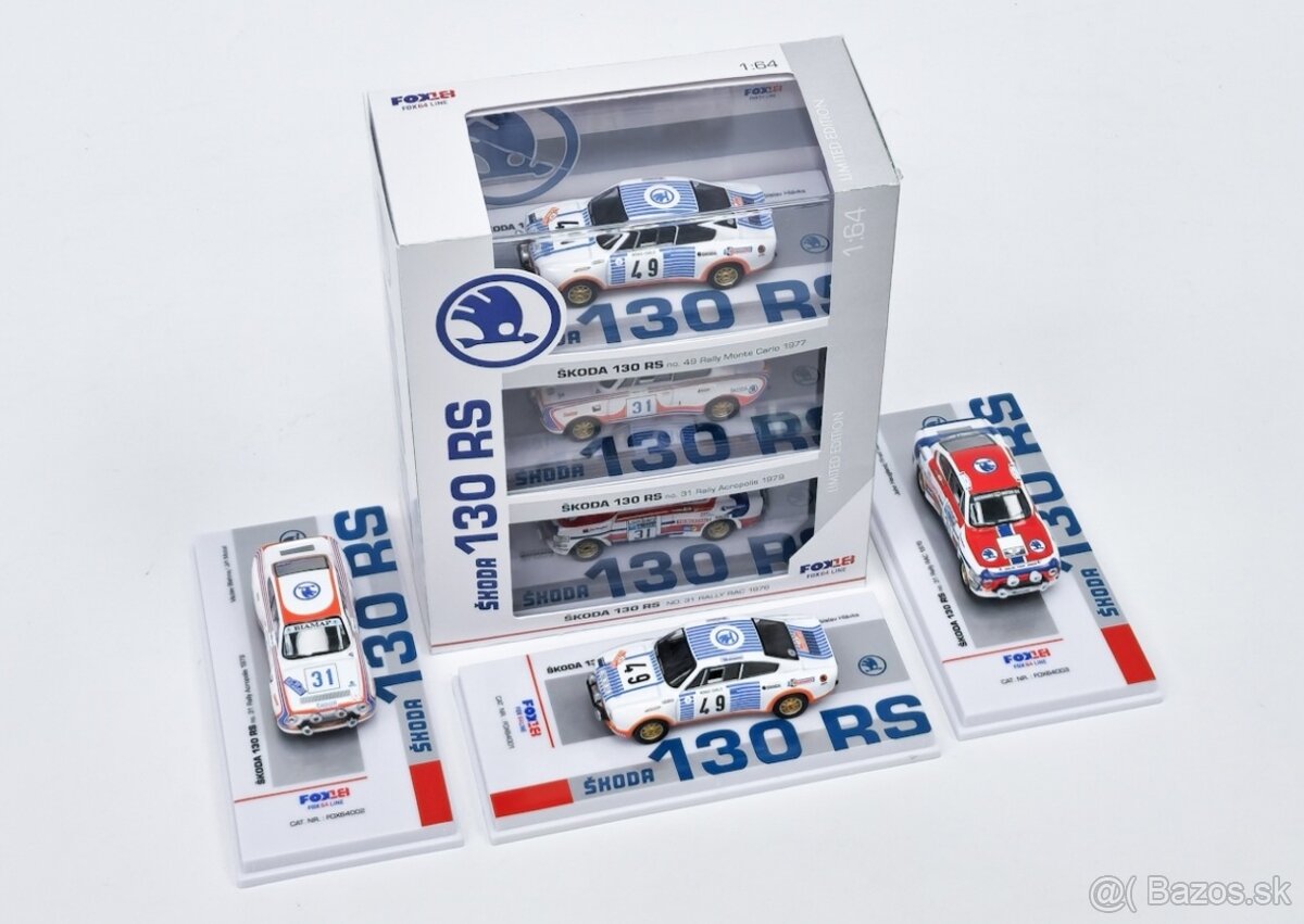 Škoda 130 RS set 1:64 FOX18 - 10