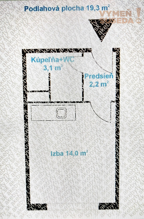 VYMEŇ SUSEDA – Garsónka vo vyhľadávanej lokalite /19,30 m2/ - 10