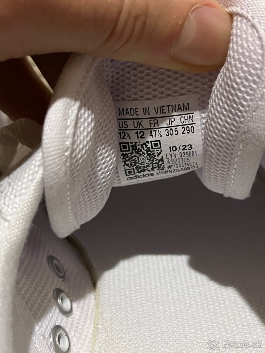 Pánské tenisky adidas biele - 10