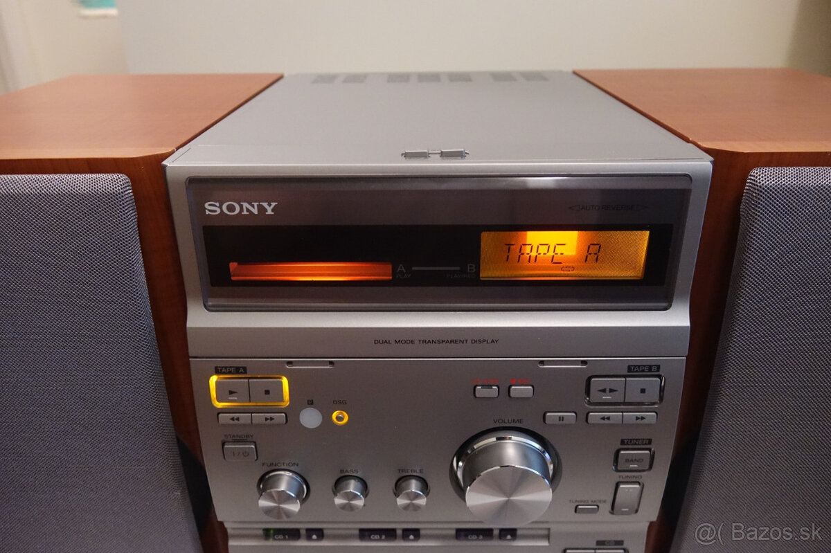 Hi‑Fi minisystém Sony CMT‑CP333 s originálnymi reproduktormi - 10