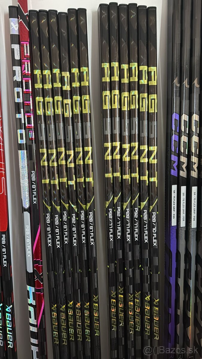 Hokejky CCM Bauer - Predám nové hokejky –SENIOR / INT / JR - 10