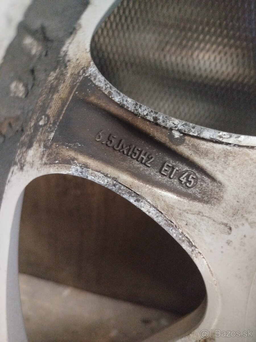 Elektróny 5x112 R15 195/65 r15 Barum 8mm cena 160€/4ks - 10