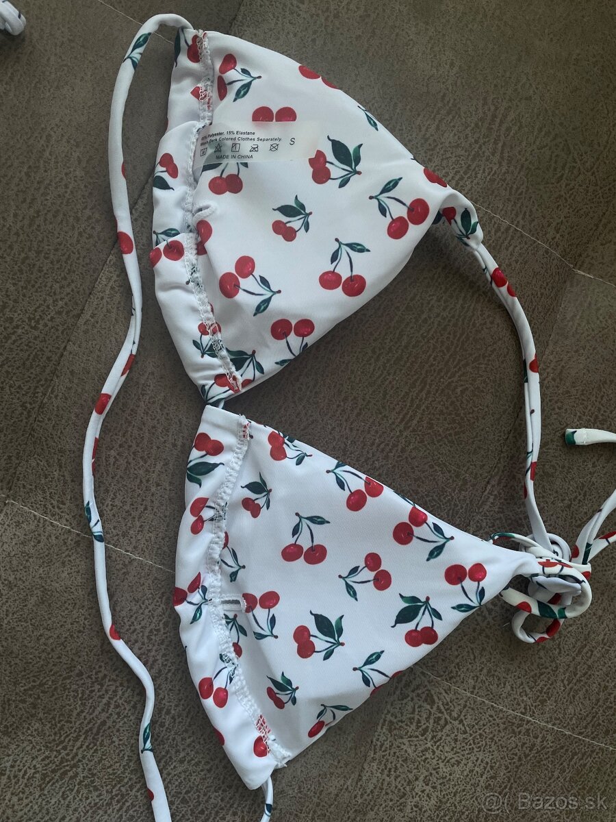 🍒Čerešničkové bikiny S - 10