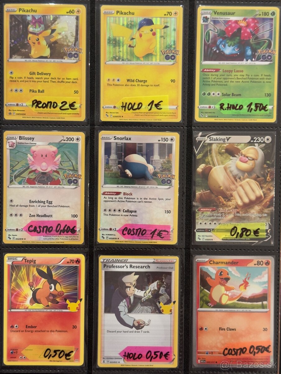 Pokemon TCG kusove karty - 10