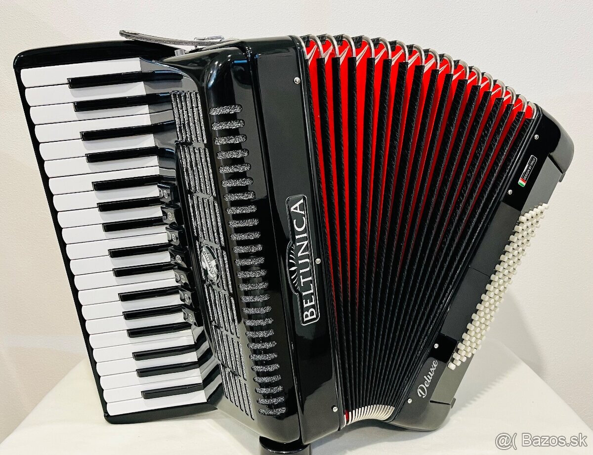 NOVÝ akordeón Beltunica Haydn DELUXE 96 basový- REZERVOVANÉ - 10