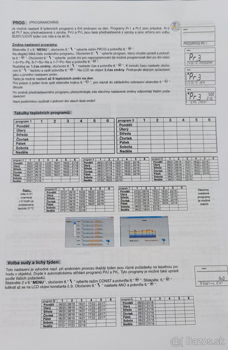 Elektrobock PT32 WIFI izbovy termostat - 10