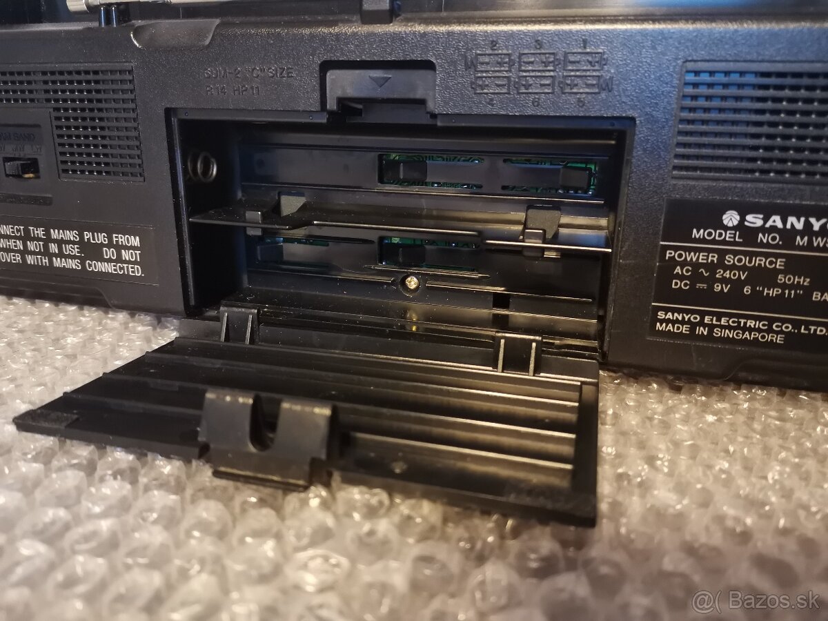 RÁDIOMAGNETOFON SANYO M-WS400L - 10
