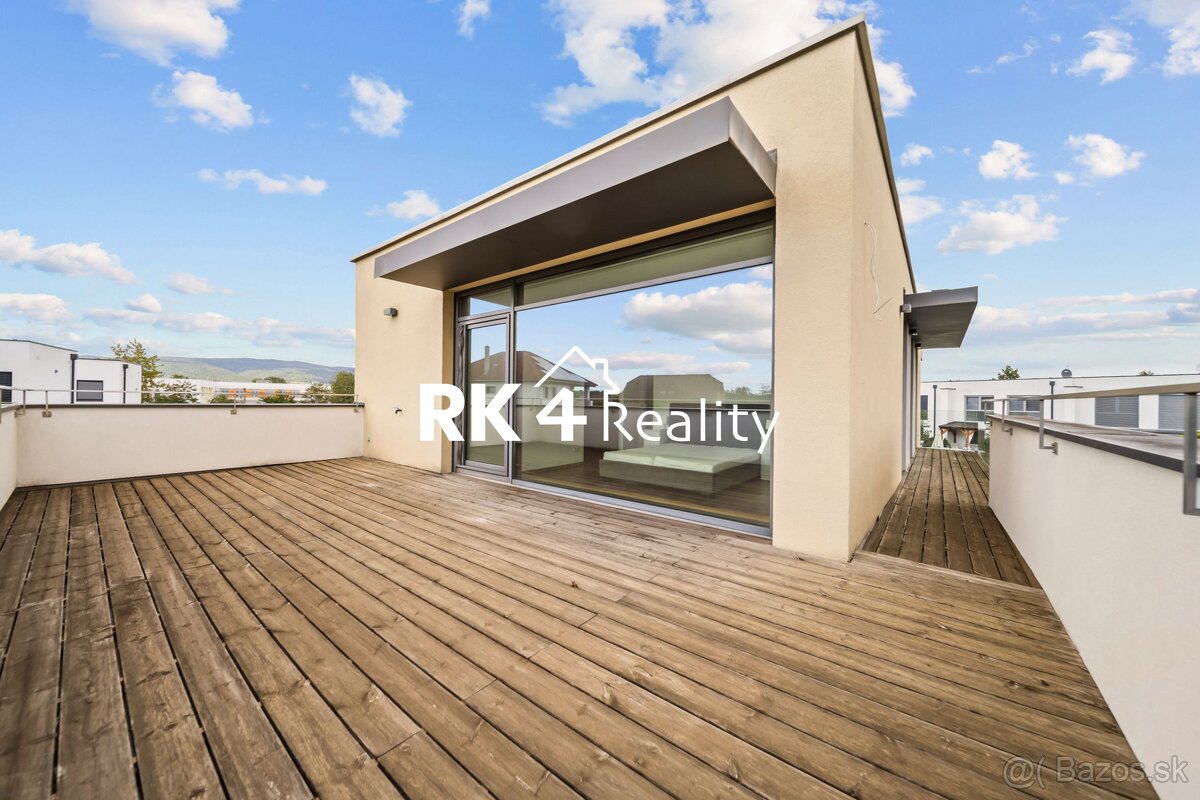 RK4 - Súkromná vila - dvojgaráž, 2 terasy (80 m²), pozemok - 10