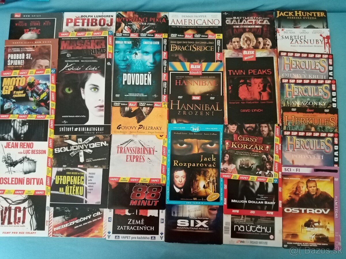 Stovky orig.DVD v kartonu od 0,5 eur (v češtině ;o) - 10