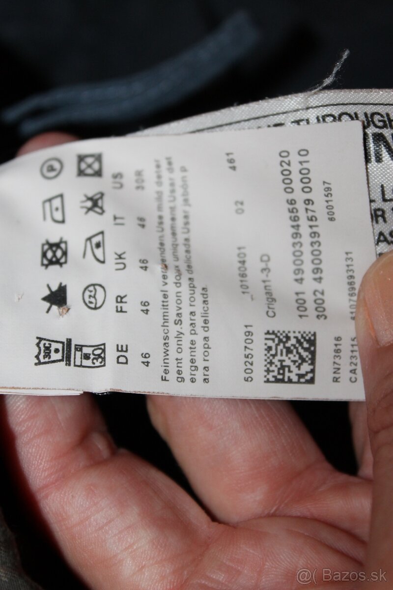 Pánske nohavice HUGO BOSS v. 46 - 10