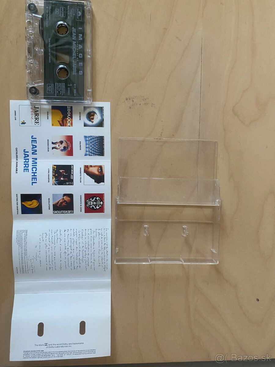 Audiokazeta Jean Michel Jarre 2X - 10