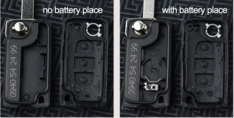 Peugeot & Citroen obal kľúča - 10