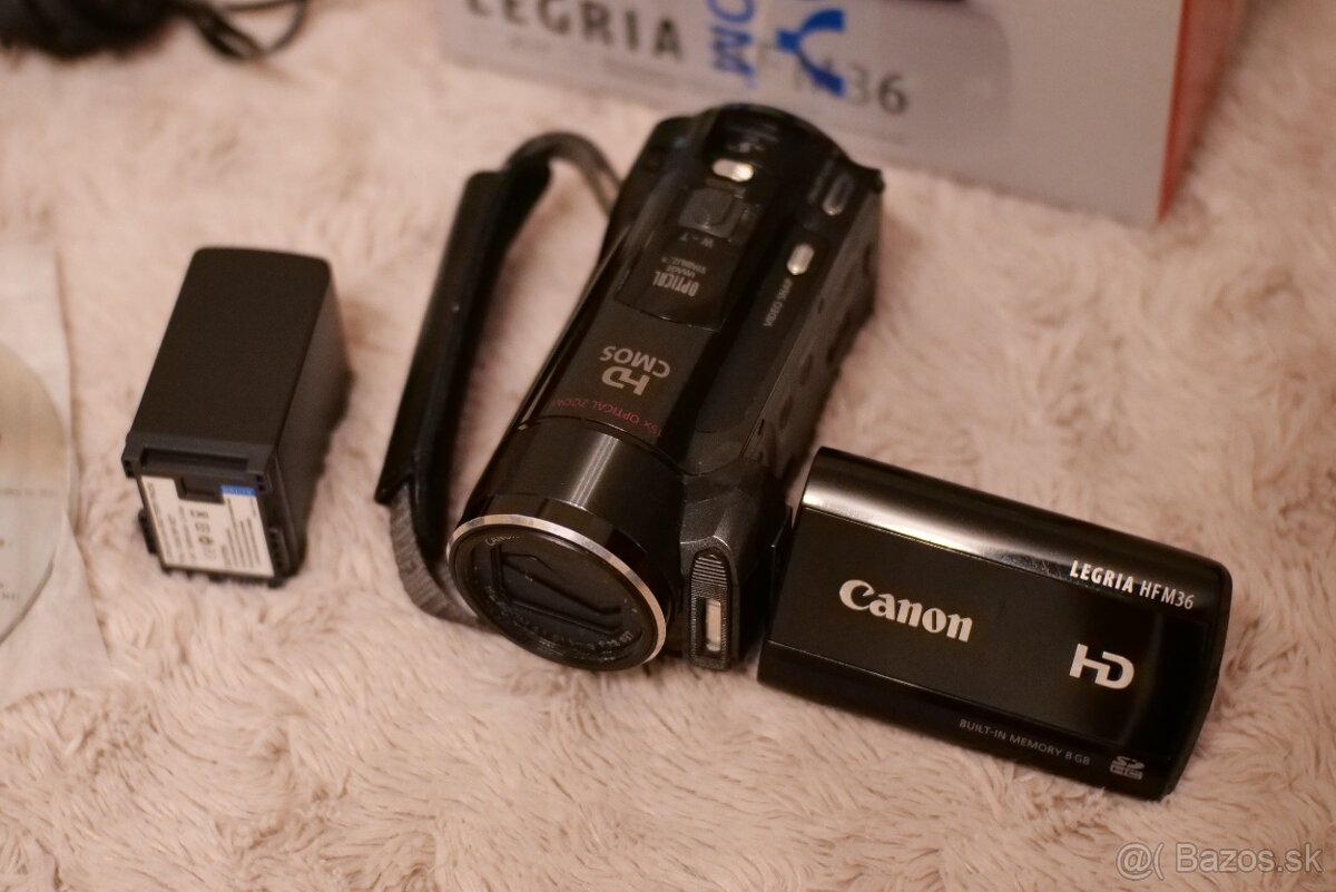 Predám Canon HF M36 - 10