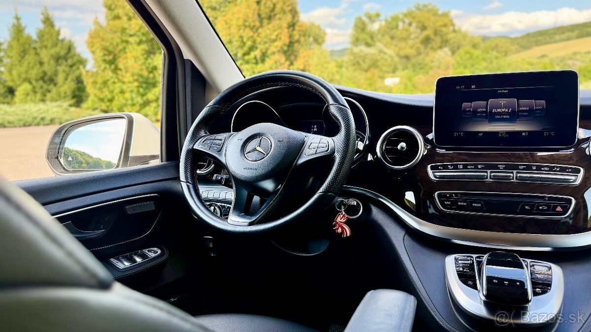 Mercedes V trieda V250 d lang AVANTGARDE 4MATIC A/T WEBASTO - 10
