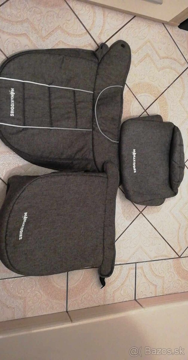 Šedý kočík 3v1 - 10