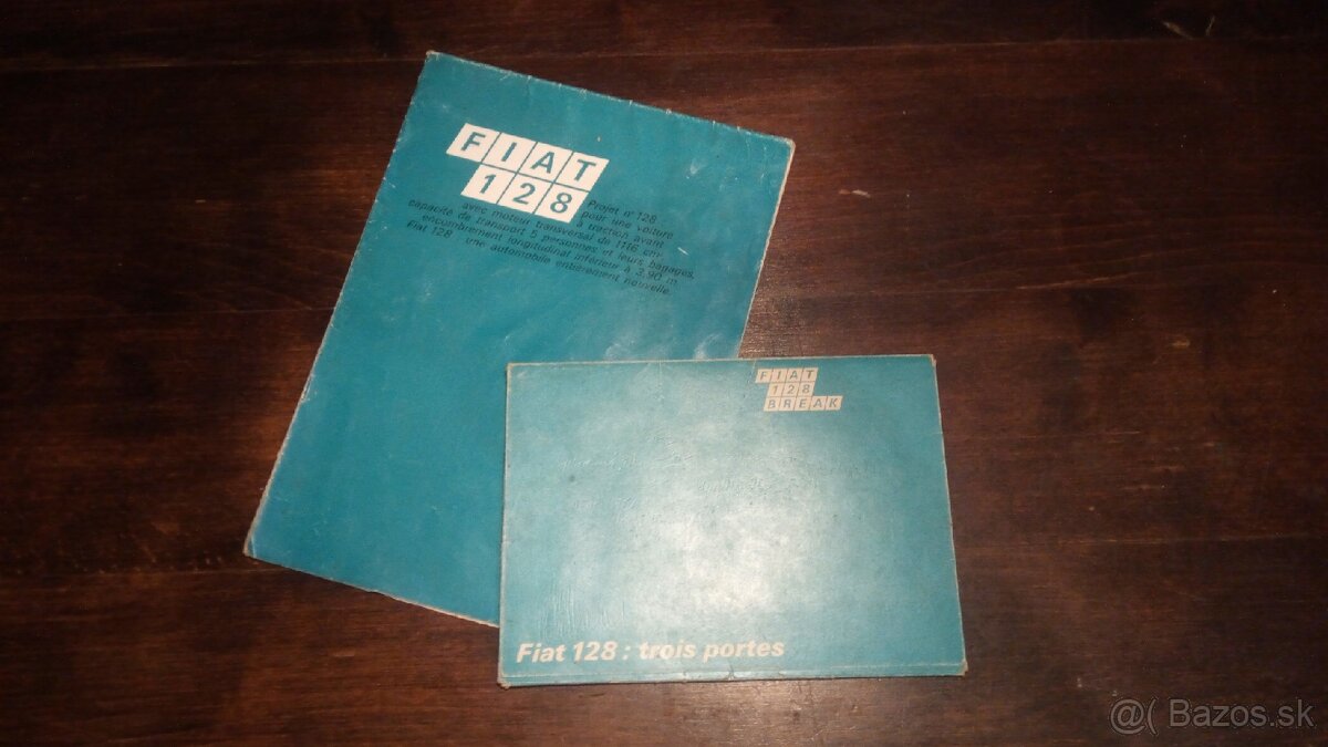 Fiat 128 dobové prospekty - 10