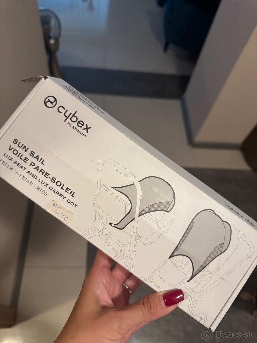 Vanička CYBEX PLATINUM-priam lux carry cot - 10