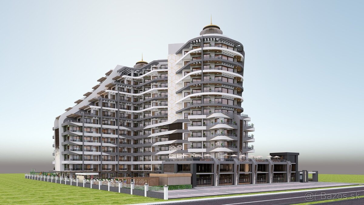 Apartmány s výhľadom na more a súkromnou plážou v Lefke Seve - 10