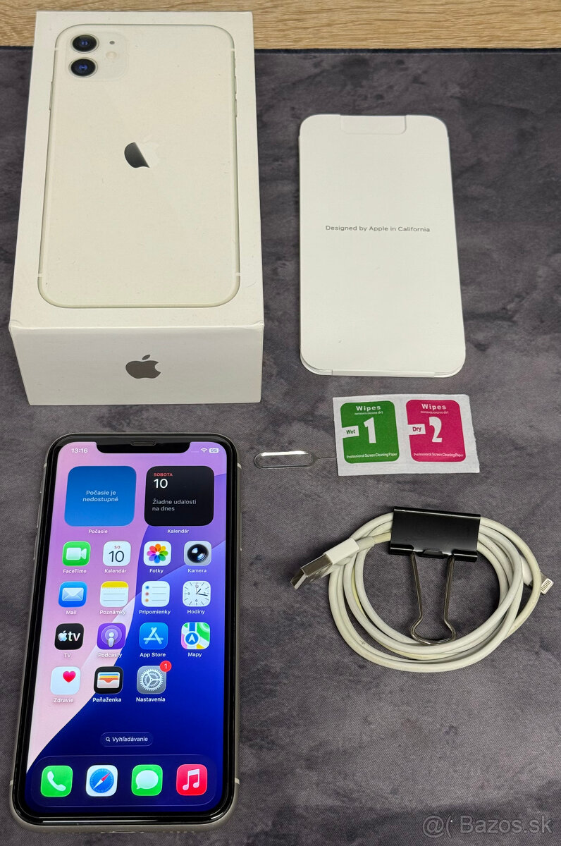 Apple iPhone 11 64 GB White / nová batéria - 10