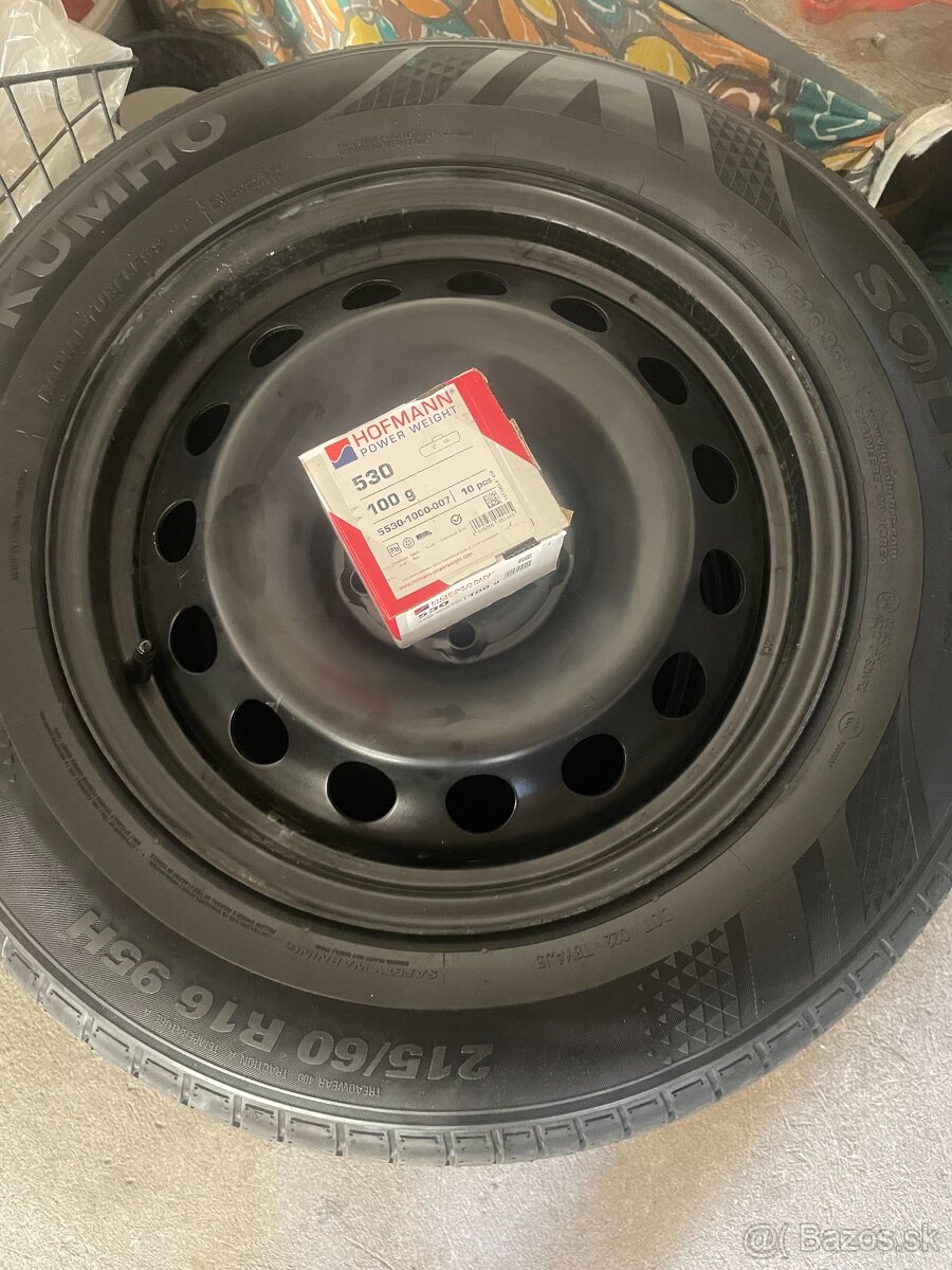 Predám novú sadu pneumatík 215/60 R16 95H - 10