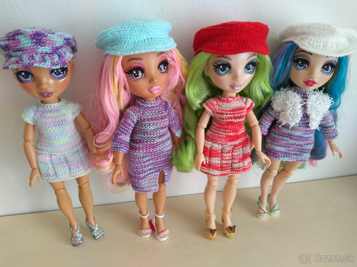 Topy bermudy pre bábiky Rainbow high barbie nohavice - 10