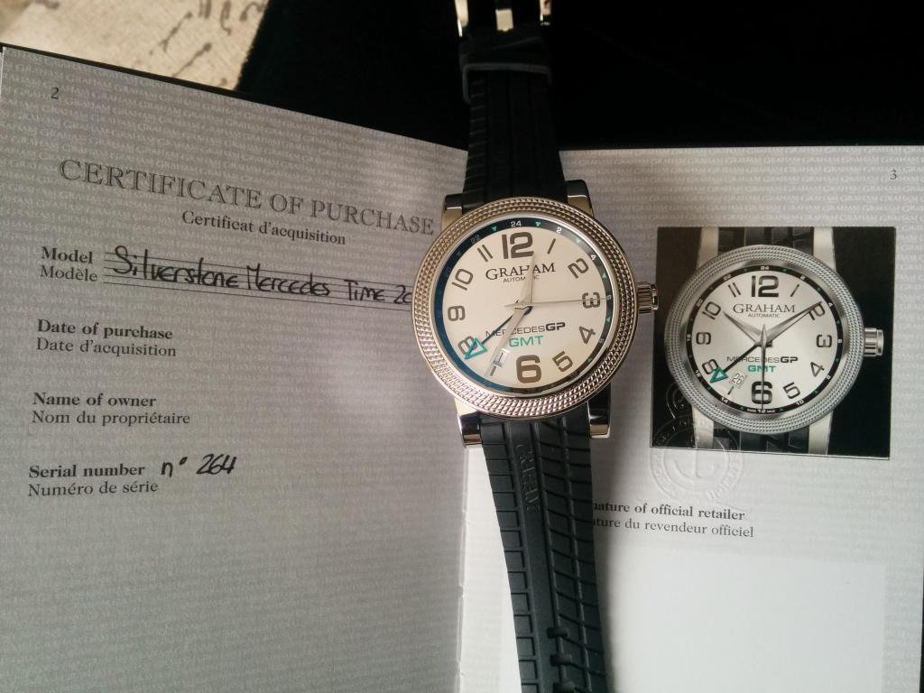 Graham, model Mercedes Grand Prix, originál hodinky - 10