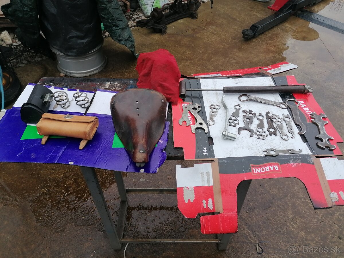 Rám bicykla šatka kolesá retro kluce - 10