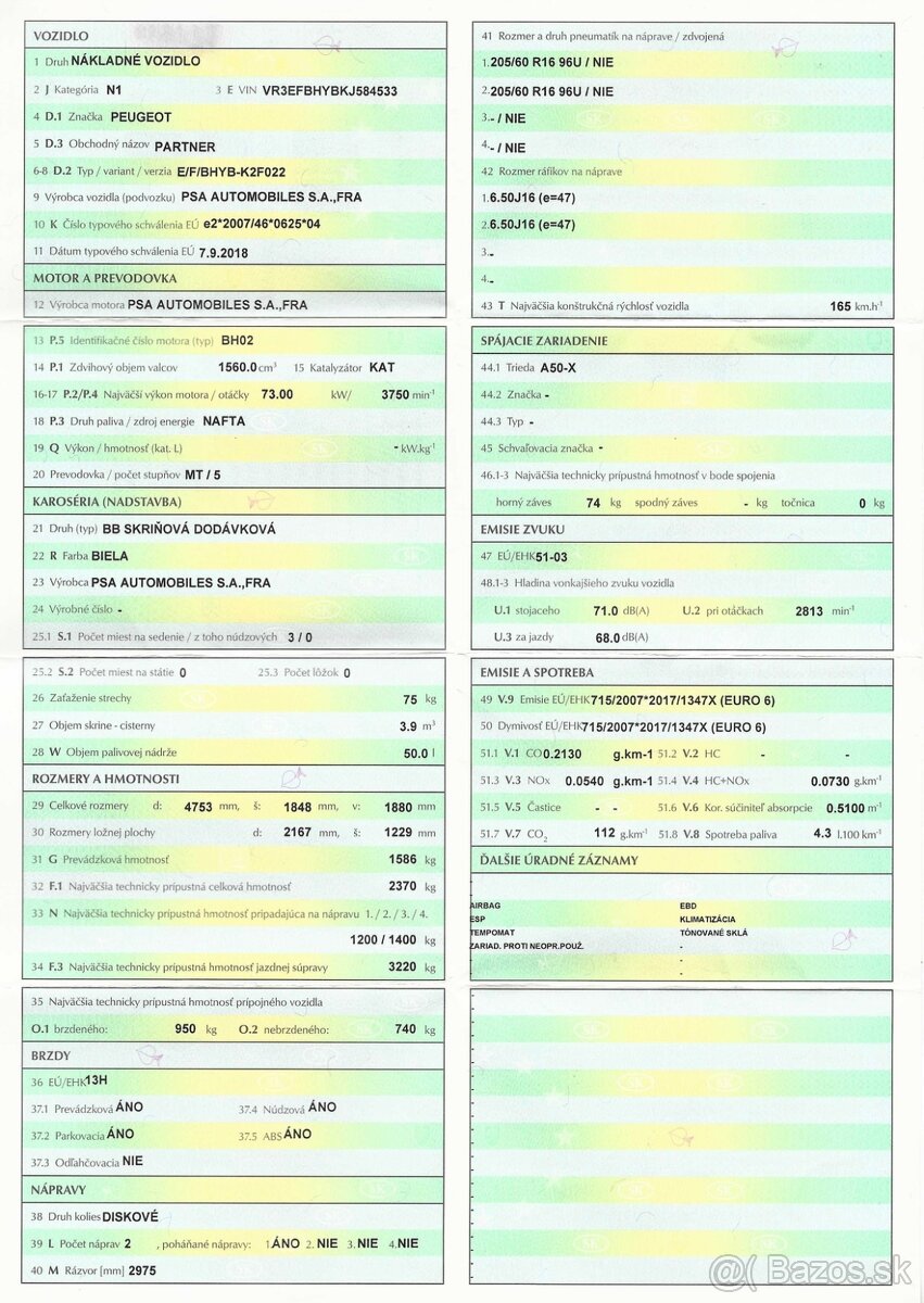 Peugeot partner - 10