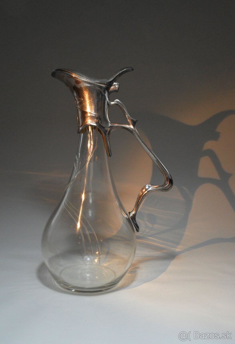 Secesná karafa na víno - 10