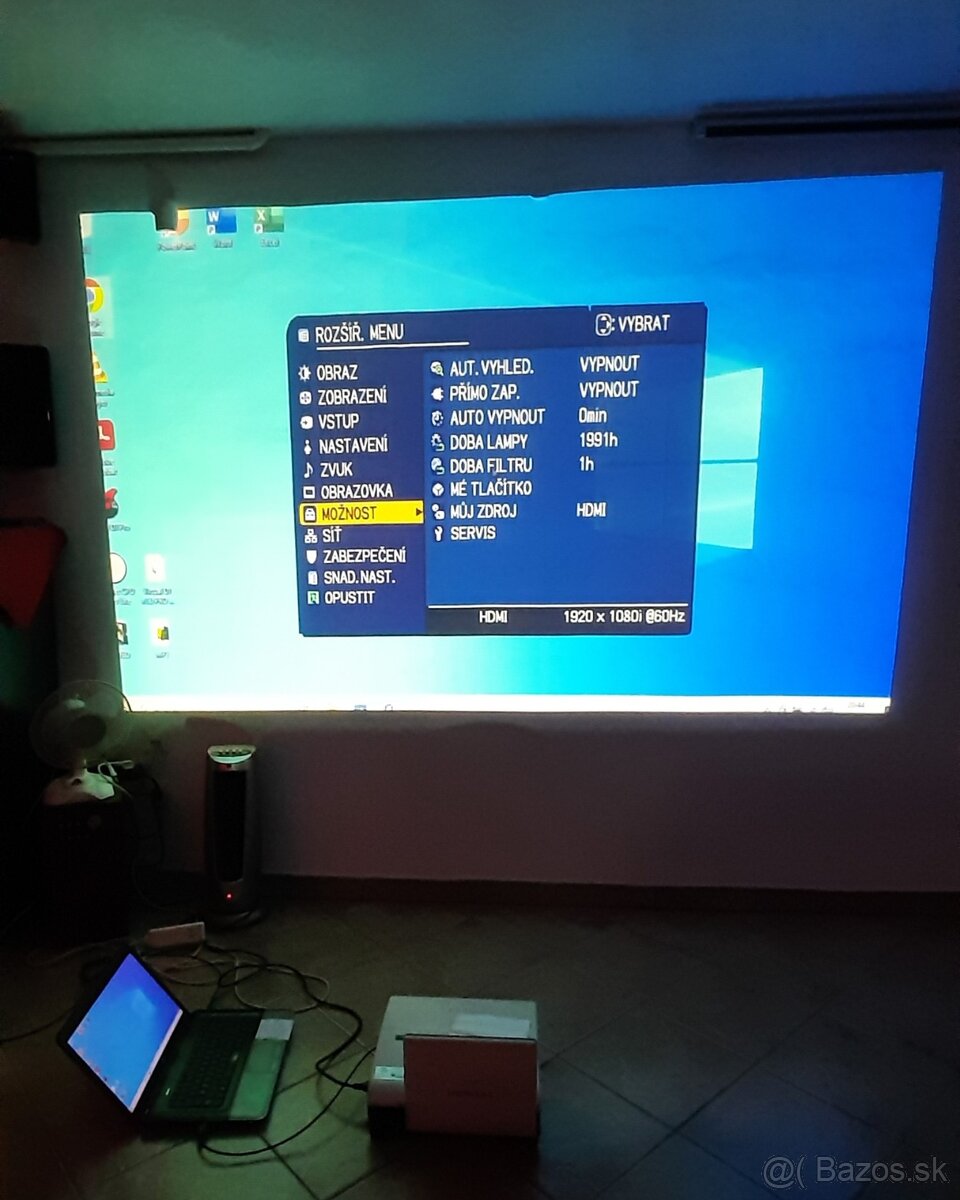 video data projektor Hitachi CP-AW 100N domáce kino HDMI - 10