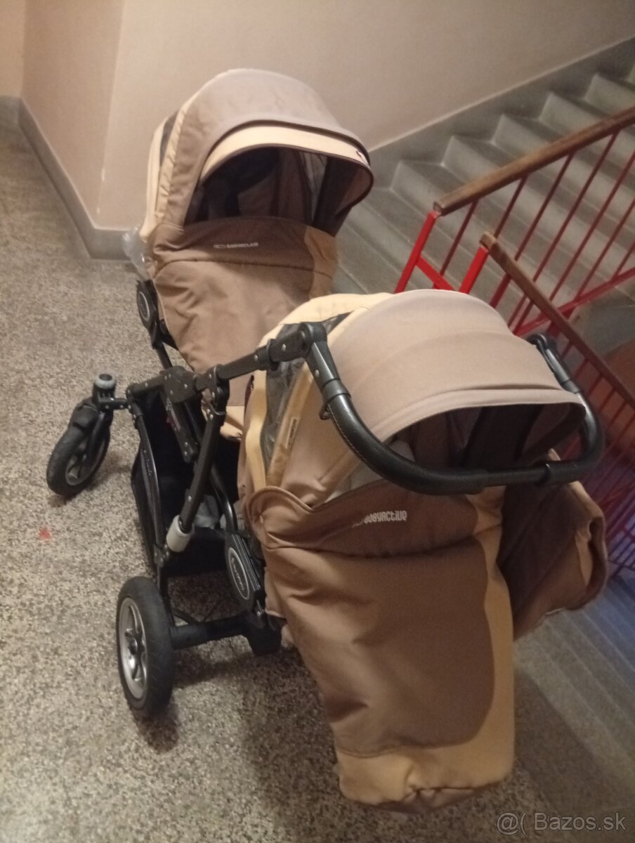 Predám kočík pre dve detí . - 10