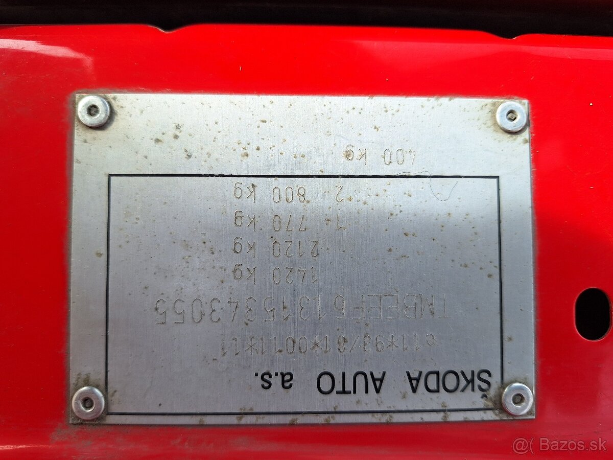 Škoda Felícia 1.3MPi 2001 - 10