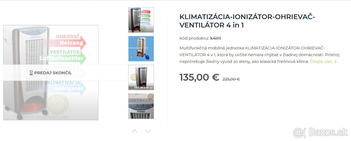 Mobilná klimatizácia s diaľkovým ovládačom - 10