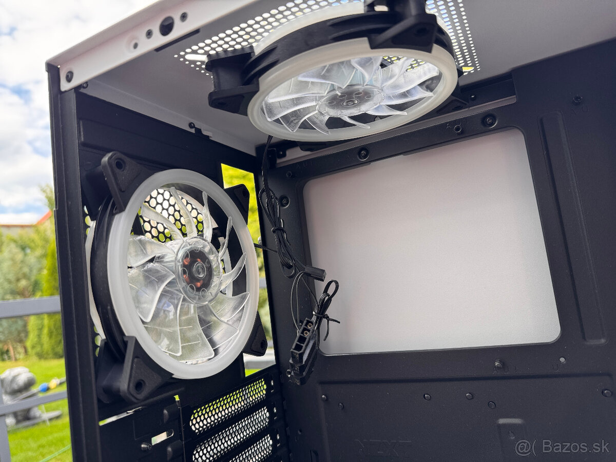 ATX PC skrinka - NZXT H510 matte white 2xFAN - 10