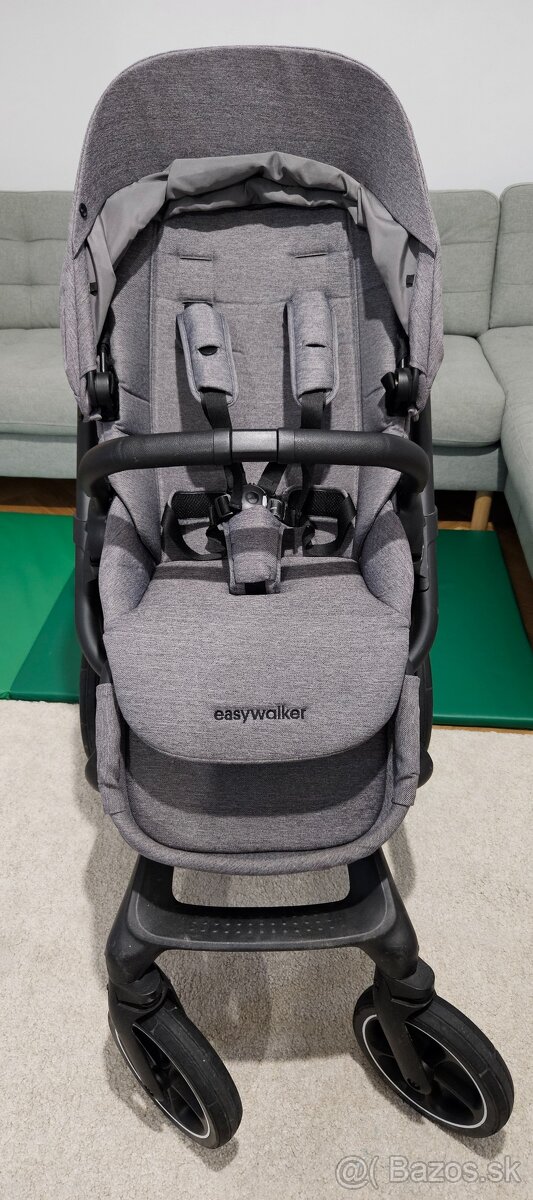 Kombinovaný kočík Easywalker Jimmey Iris Grey - 10