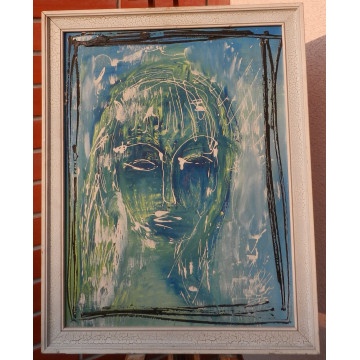 Lukáč Kytica v modrej váze - 10