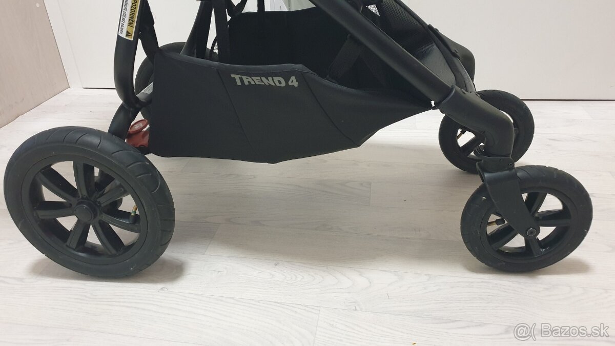 VALCO BABY Kočík športový Sport Trend 4 Black Grey marle - 10