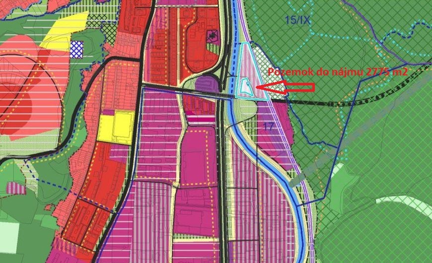 Pozemok do nájmu 2775 m2 blízko centra Banskej Bystrice - 10