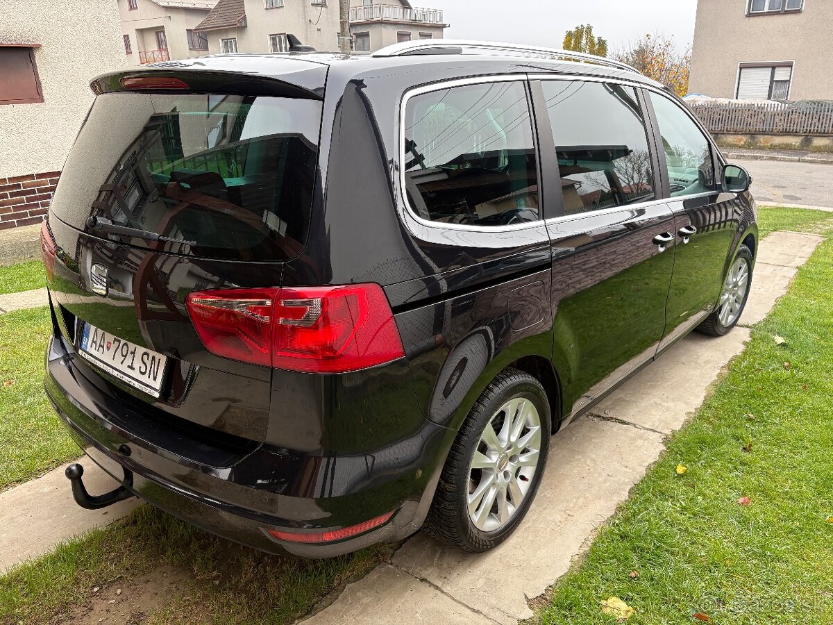 Seat Alhambra 2012 103kw TDI, 7 miest,228000km Panoráma - 10