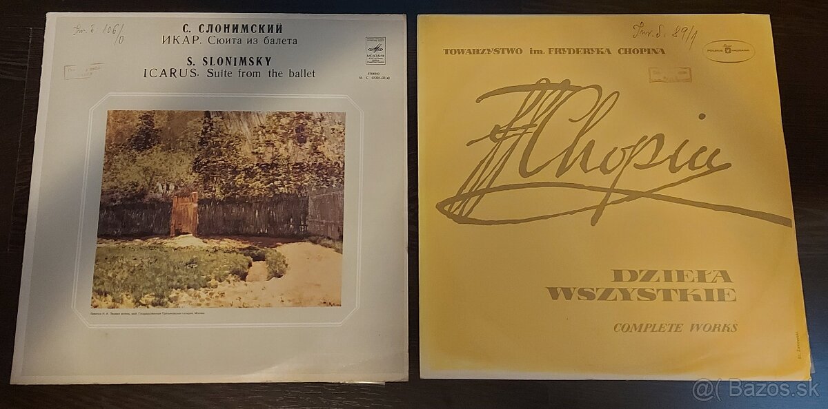 LP: Vážna hudba, Československé, Zahraničné, Rôzne - 10