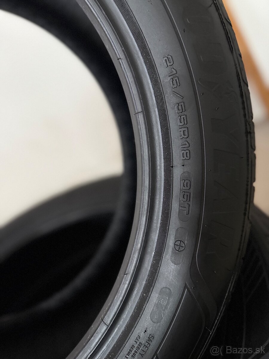 Nejazdené letné pneumatiky 215/55/18 Goodyear Efficient Grip - 10
