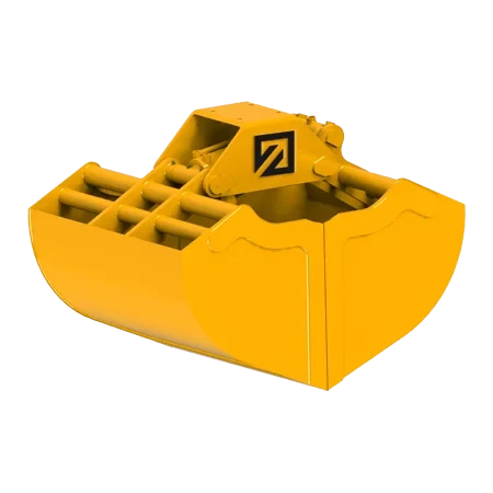 Hydraulický drapák na sypké hmoty pro jeřáby a bagry - 10